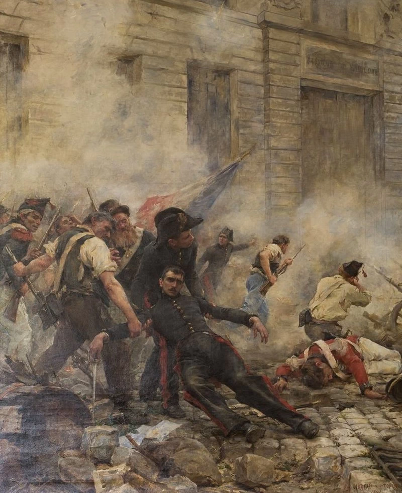 La morte del politecnico Vaneau, 29 luglio 1830